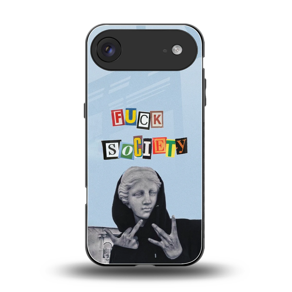 Rebel Mind back phone cover | glass case for iphone air