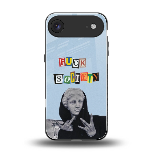Rebel Mind back phone cover | glass case for iphone air