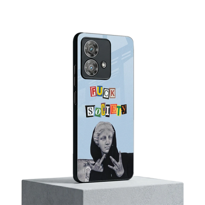 Rebel Mind motorola edge 40 neo 5g mobile cover | shockproof glass phone case