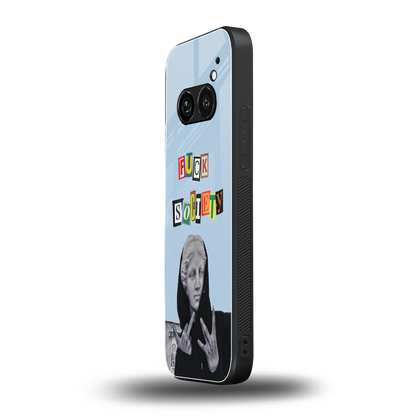 Rebel Mind nothing phone 2a mobile cover | shockproof glass phone case
