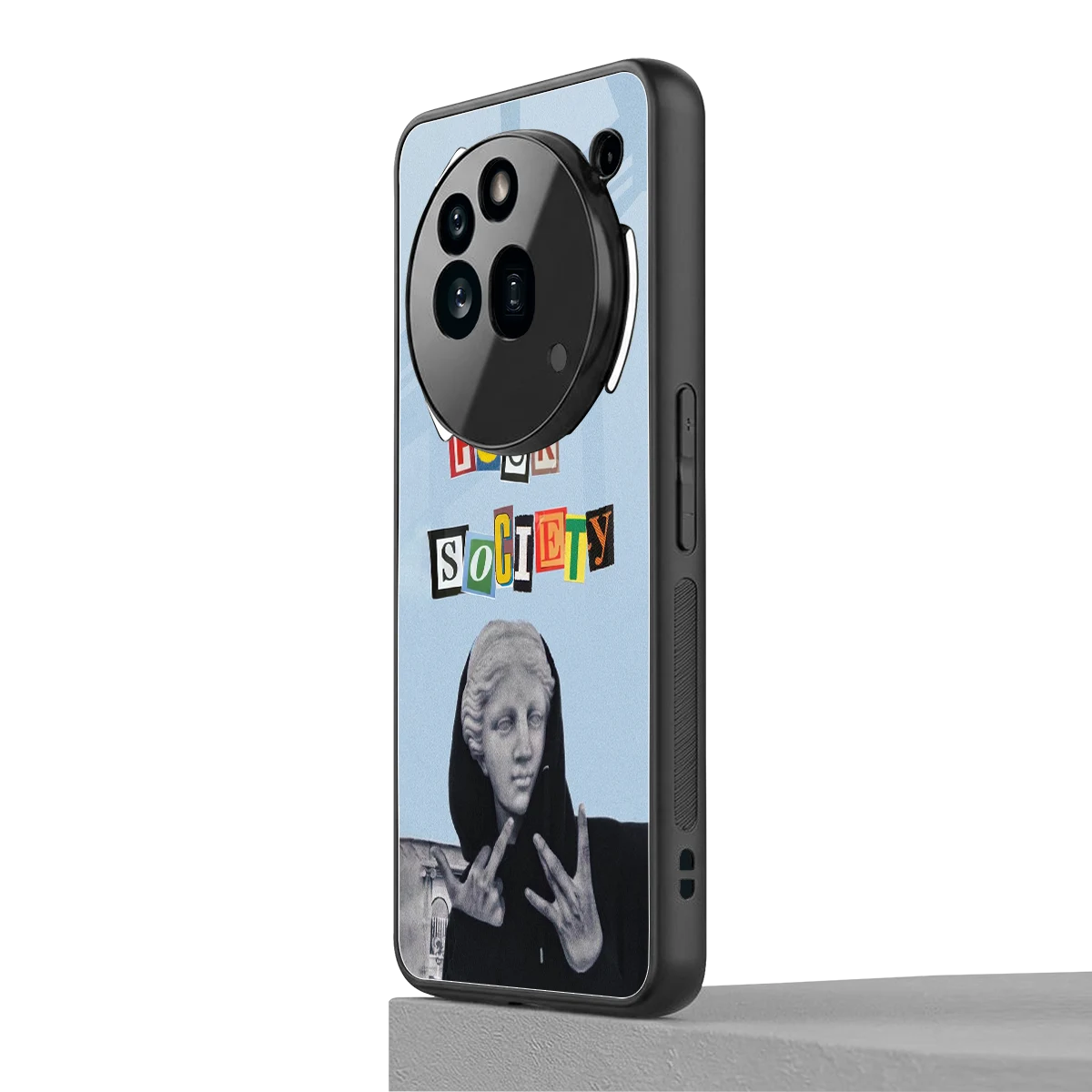 Rebel Mind nothing phone 3a pro mobile cover | shockproof glass phone case