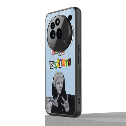 Rebel Mind nothing phone 3a pro mobile cover | shockproof glass phone case