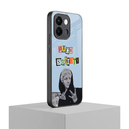 Rebel Mind oneplus 13s mobile cover | shockproof glass phone case