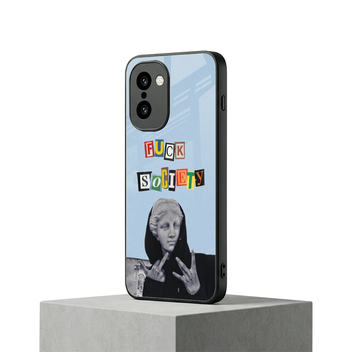 Rebel Mind oneplus 15r mobile cover | shockproof glass phone case