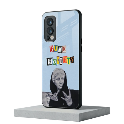 Rebel Mind oneplus nord 2 mobile cover | shockproof glass phone case