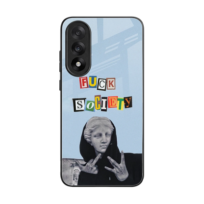 Rebel Mind back phone cover | glass case for oneplus nord 5
