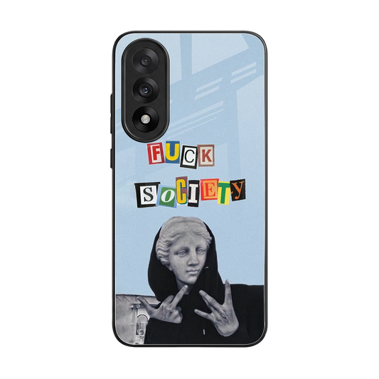 Rebel Mind back phone cover | glass case for oneplus nord 5