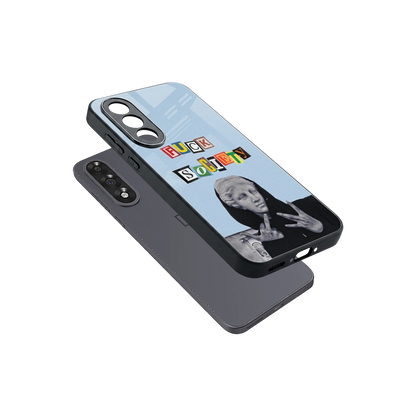 Rebel Mind sleek oneplus nord 5 cover with tempered glass back and TPU edges