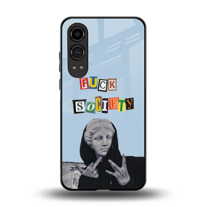 Rebel Mind back phone cover | glass case for oneplus nord ce 4 lite