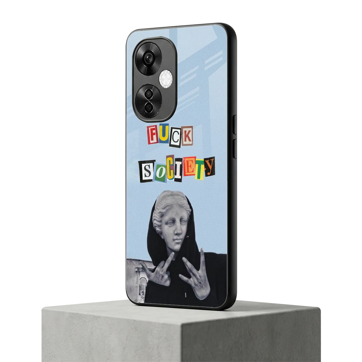 Rebel Mind oneplus nord ce 3 lite mobile cover | shockproof glass phone case