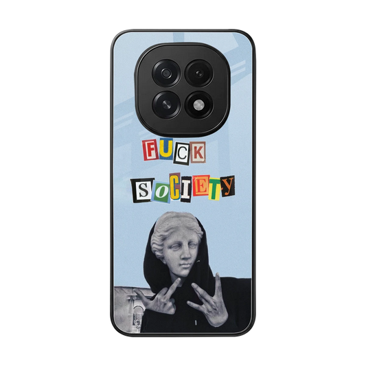 Rebel Mind back phone cover | glass case for oppo f29 5g