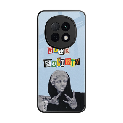Rebel Mind back phone cover | glass case for oppo f29 pro 5g