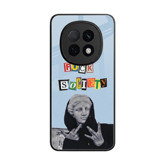 Rebel Mind back phone cover | glass case for oppo f29 pro 5g