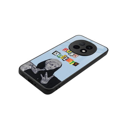 Rebel Mind stylish phone case for oppo f29 pro 5g | glossy glass and slim fit