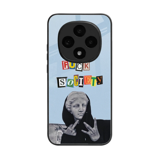 Rebel Mind back phone cover | glass case for oppo f31 pro 5g