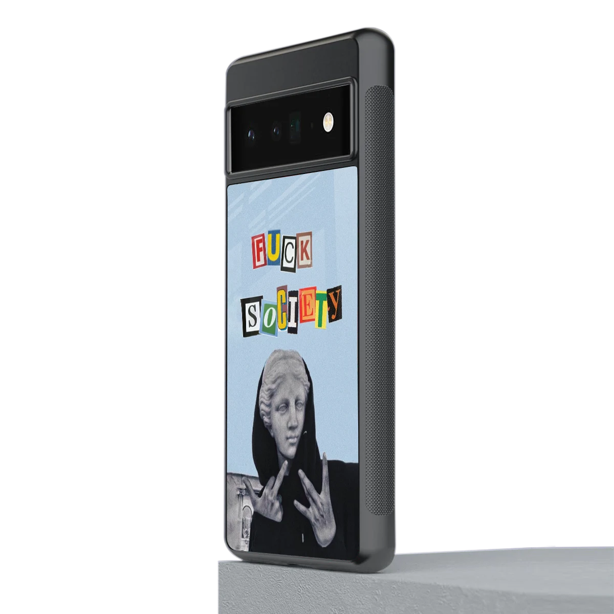 Rebel Mind stylish phone case for google pixel 6 pro | glossy glass and slim fit