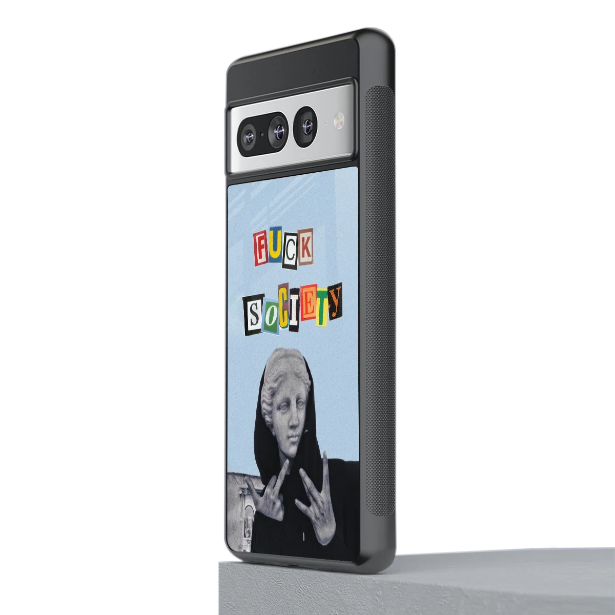 Rebel Mind stylish phone case for google pixel 7 pro | glossy glass and slim fit