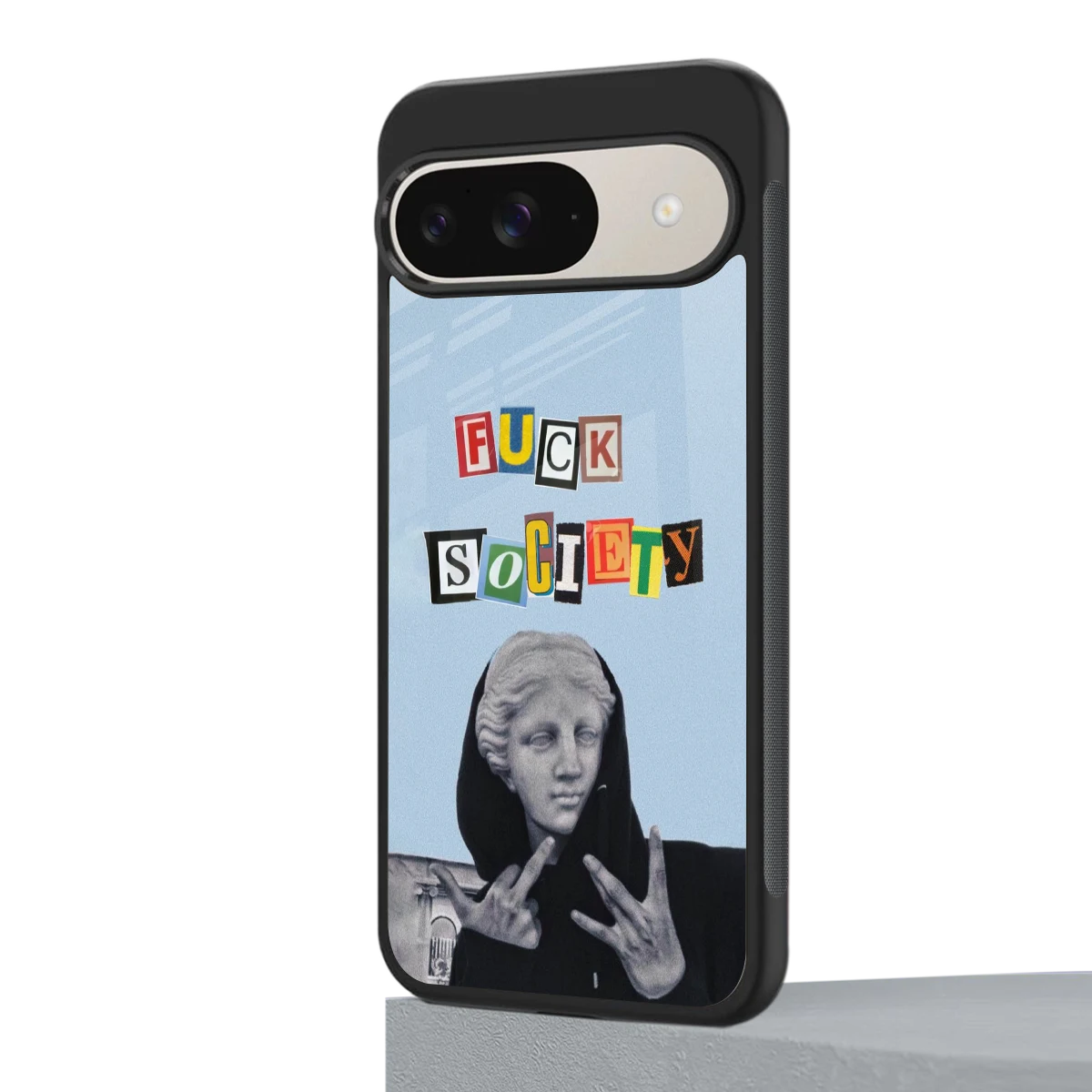 Rebel Mind google pixel 9 mobile cover | shockproof glass phone case