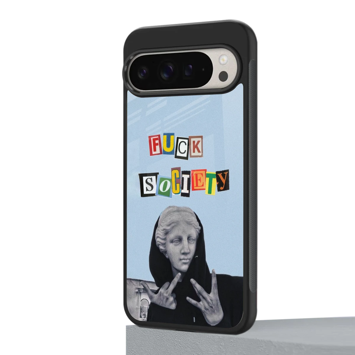 Rebel Mind google pixel 9 pro mobile cover | shockproof glass phone case