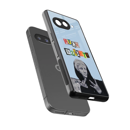 Rebel Mind sleek google pixel 10a cover with tempered glass back and TPU edges