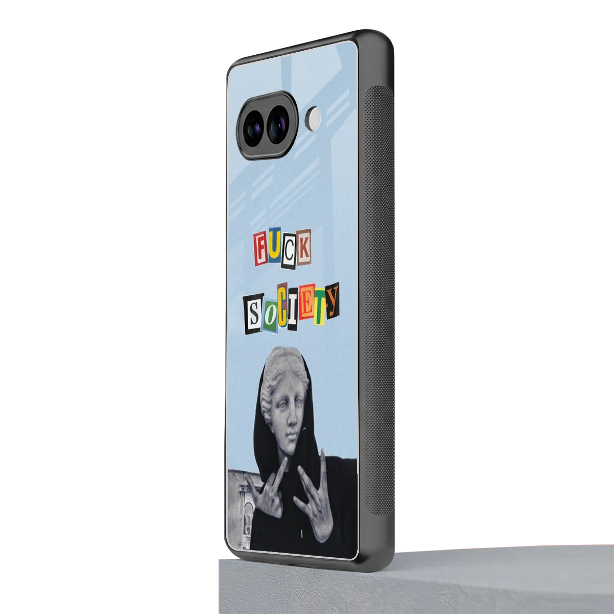 Rebel Mind google pixel 10a mobile cover | shockproof glass phone case
