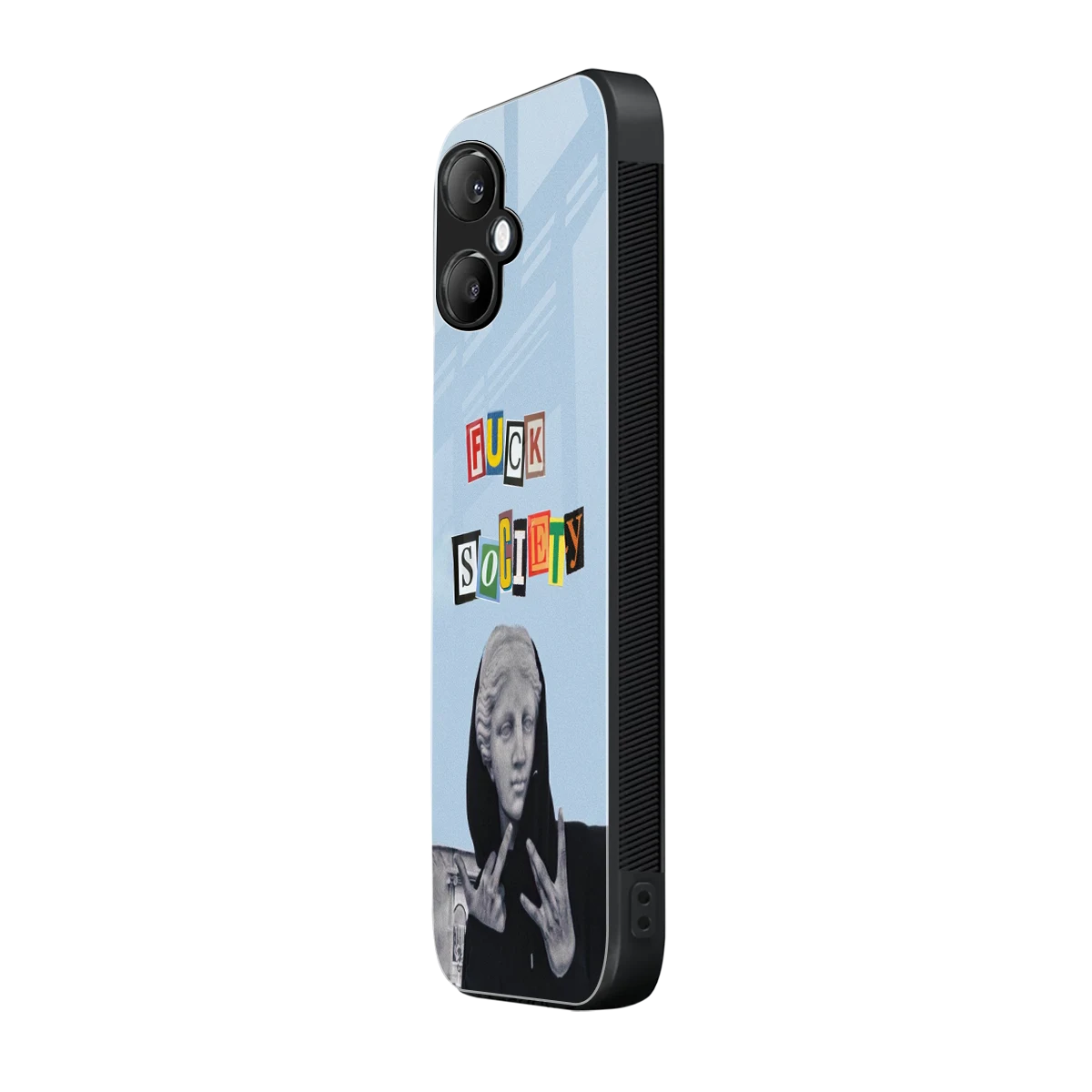Rebel Mind samsung galaxy a06 5g mobile cover | shockproof glass phone case