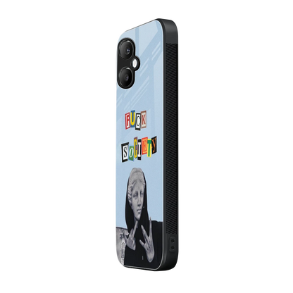 Rebel Mind samsung galaxy a06 5g mobile cover | shockproof glass phone case