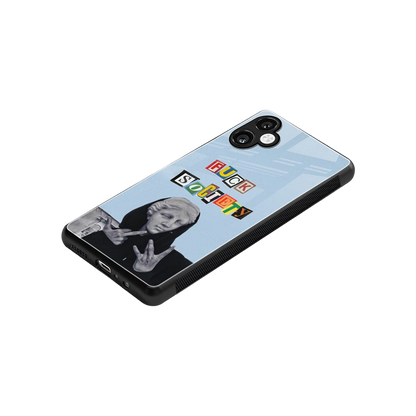 Rebel Mind stylish phone case for samsung galaxy a06 5g | glossy glass and slim fit