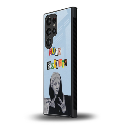 Rebel Mind samsung galaxy s23 ultra mobile cover | shockproof glass phone case