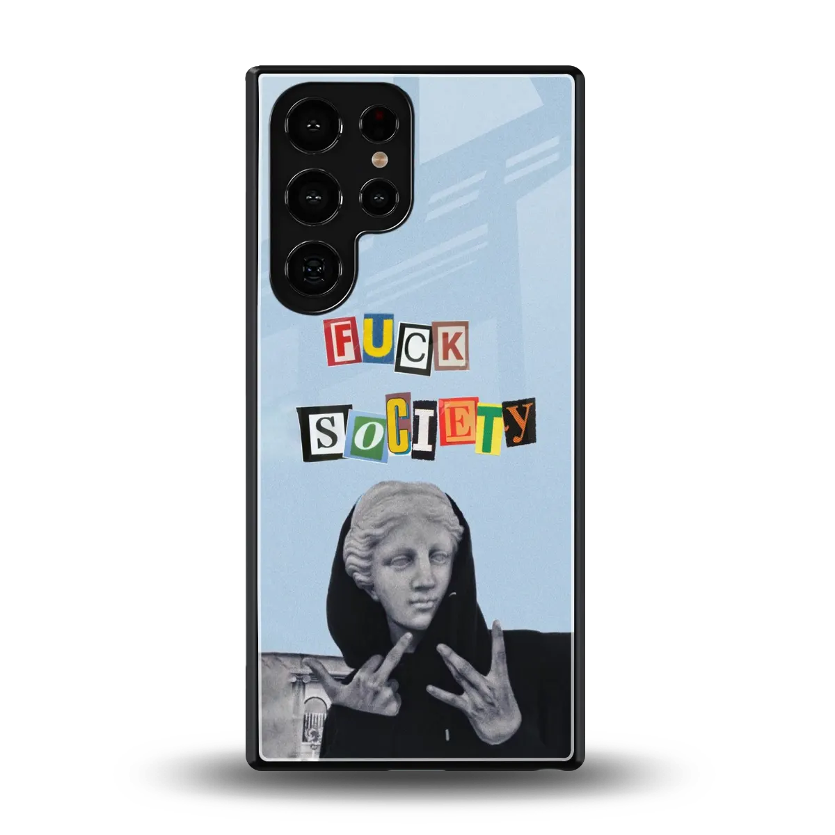 Rebel Mind back phone cover | glass case for samsung galaxy s26 ultra