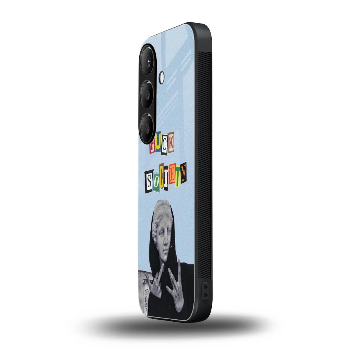 Rebel Mind samsung galaxy s25 plus mobile cover | shockproof glass phone case