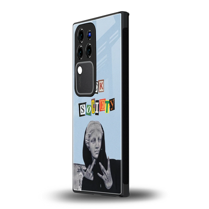 Rebel Mindvivo v30 pro mobile cover | shockproof glass phone case