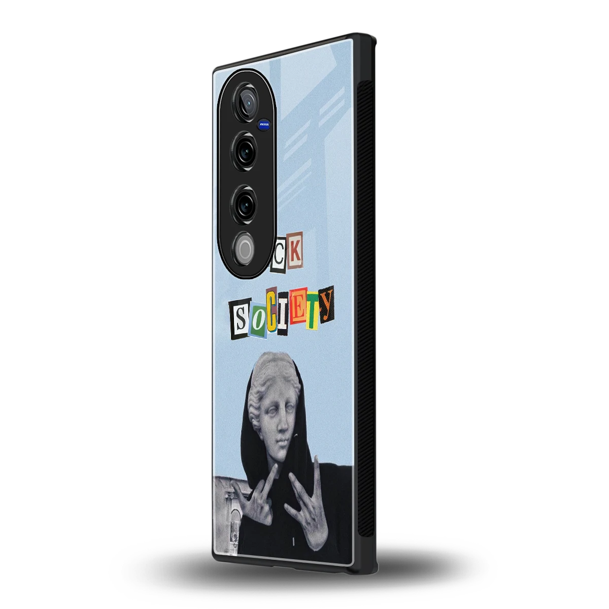Rebel Mind vivo v40 pro mobile cover | shockproof glass phone case