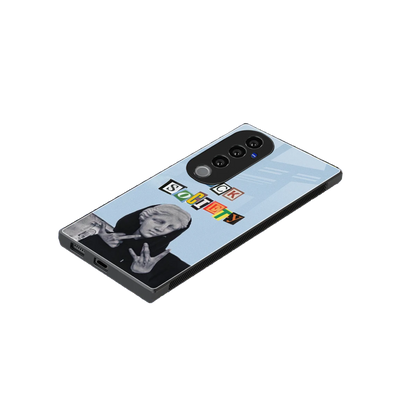 Rebel Mind stylish phone case for vivo v40 pro | glossy glass and slim fit
