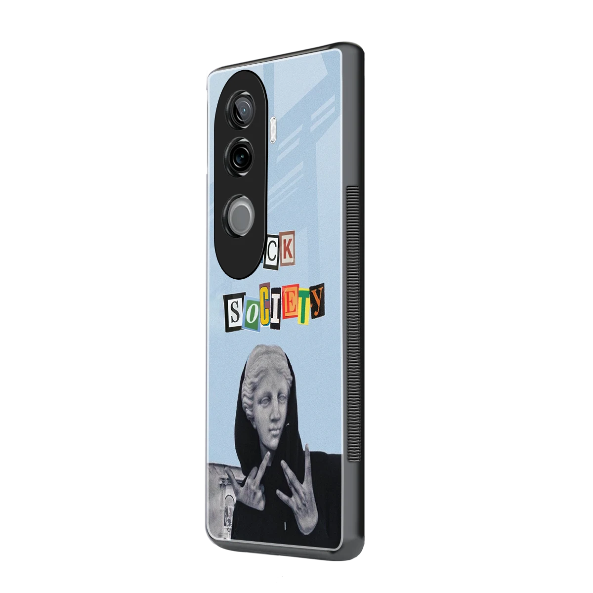 Rebel Mind vivo v40e mobile cover | shockproof glass phone case