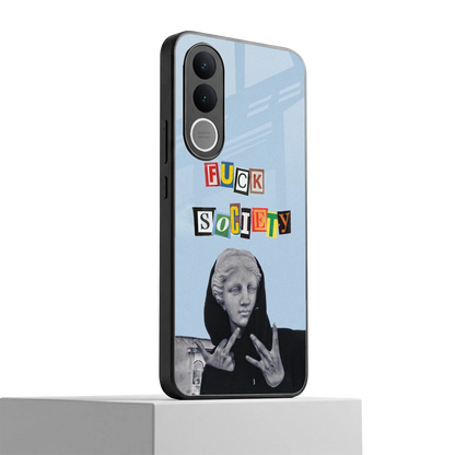 Rebel Mind vivo v70 fe mobile cover | shockproof glass phone case
