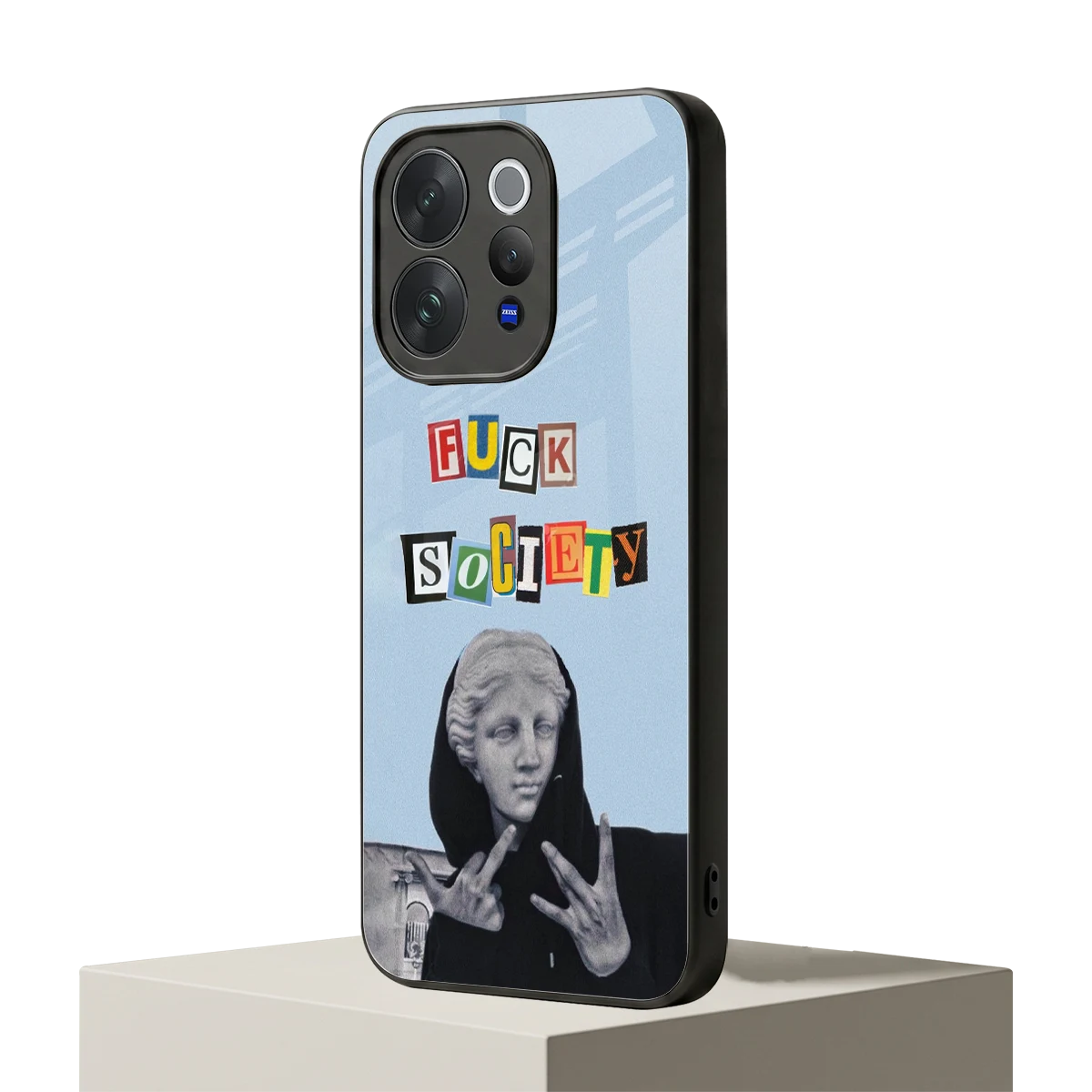 Rebel Mind vivo v70 elite mobile cover | shockproof glass phone case