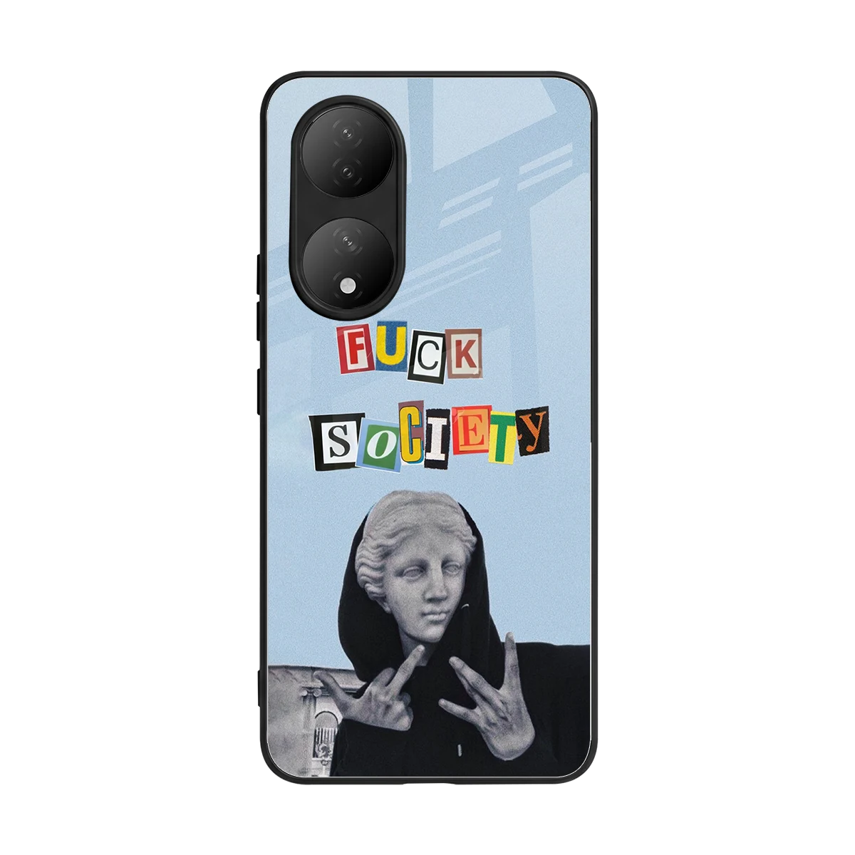 Rebel Mind back phone cover | glass case for Vivo-y100