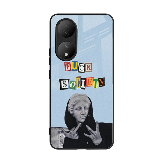 Rebel Mind back phone cover | glass case for Vivo-y100