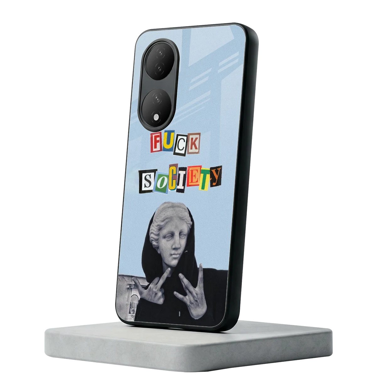 Rebel Mind Vivo-y100 mobile cover | shockproof glass phone case