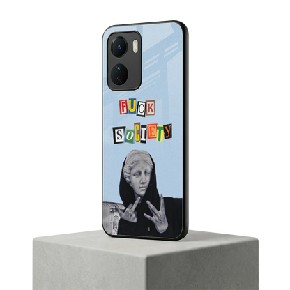 Rebel Mind vivo y16 mobile cover | shockproof glass phone case