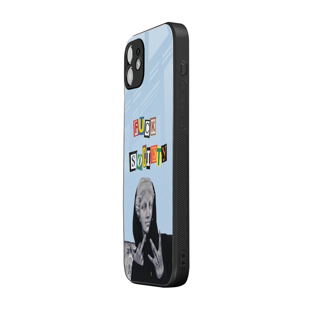 Rebel Mind iphone 11 mobile cover | shockproof glass phone case