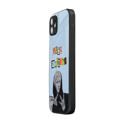 Rebel Mind iphone 11 mobile cover | shockproof glass phone case