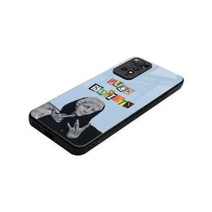 Rebel Mind stylish phone case for redmi note 11 pro | glossy glass and slim fit