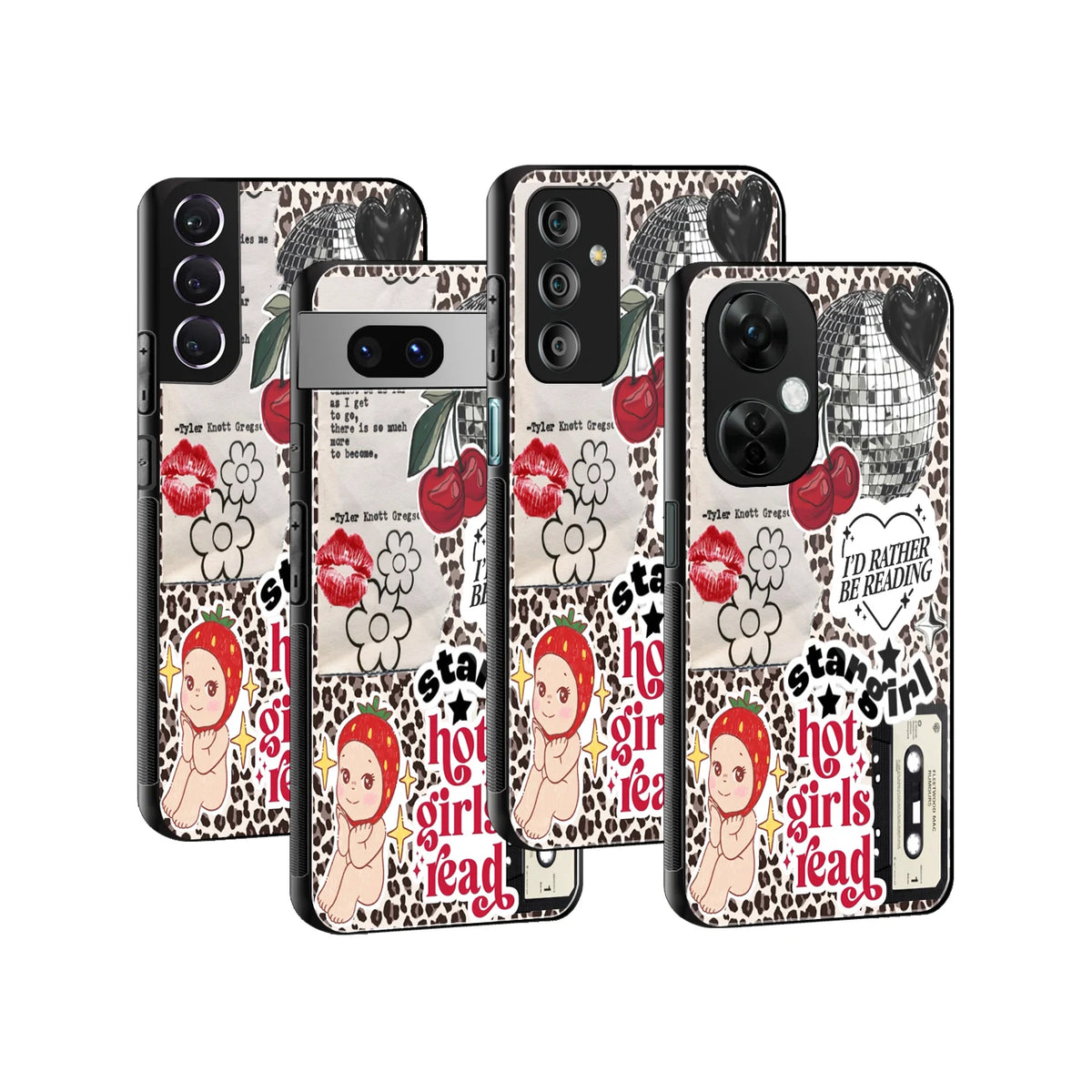 Stylish Glass Back Case for All Smartphones iPhone, Samsung, OnePlus, Pixel, Redmi, Oppo, Vivo, Motorola