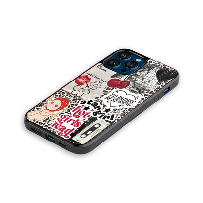 Luxury Glass Back Mobile Cover for iPhone, Samsung Galaxy, OnePlus, Pixel, Redmi & More