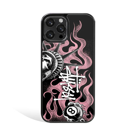 Premium Glass Back Mobile Phone Cover for iPhone, Samsung, OnePlus, Google Pixel, Redmi, Oppo, Vivo & Realme
