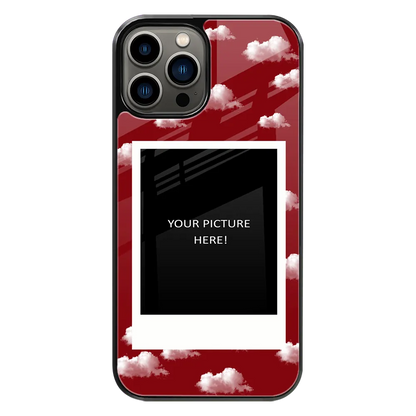Polaroid Personalised Glass Phone Case