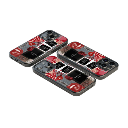 Polaroid Personalised Glass Phone Case