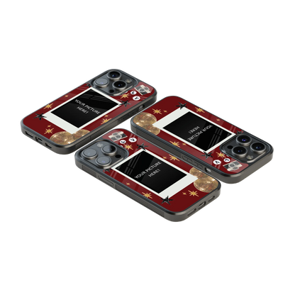 Polaroid Personalised Glass Phone Case